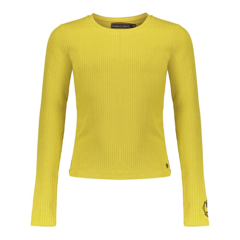 Frankie & Liberty Meisjes shirt - Kallie - Citronella Frankie & Liberty Meisjes shirt - Kallie - CitronellaMateriaal