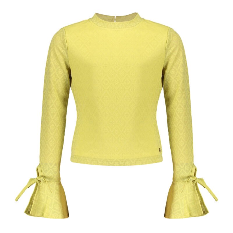 Frankie & Liberty Meisjes shirt - Karry - Citronella Frankie & Liberty Meisjes shirt - Karry - CitronellaMateriaal