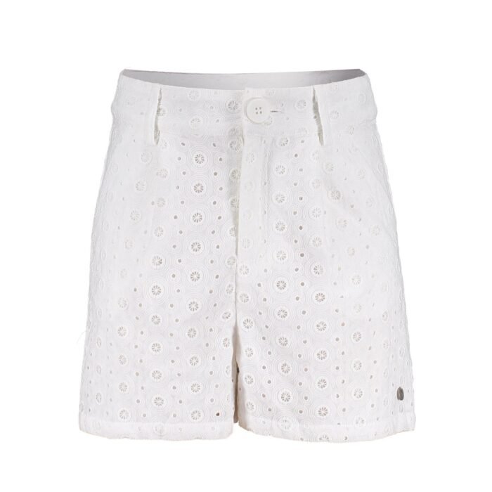 Frankie & Liberty Meisjes short - Nicole - Bright White Frankie & Liberty Meisjes short - Nicole - Bright WhiteMateriaal