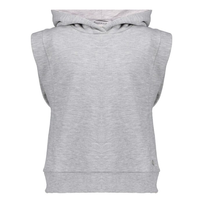 Frankie & Liberty Meisjes sweat shirt - Coco - Grijs melange Frankie & Liberty Meisjes sweat shirt - Coco - Grijs melange