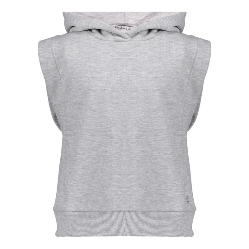 Frankie & Liberty Meisjes sweat shirt - Coco - Grijs melange Frankie & Liberty Meisjes sweat shirt - Coco - Grijs melange