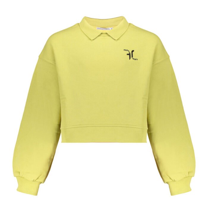 Frankie & Liberty Meisjes sweat shirt - Kim - Citronella Frankie & Liberty Meisjes sweat shirt - Kim - CitronellaMateriaal