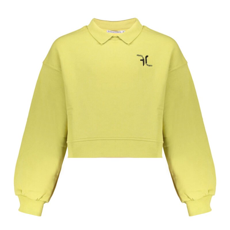 Frankie & Liberty Meisjes sweat shirt - Kim - Citronella Frankie & Liberty Meisjes sweat shirt - Kim - CitronellaMateriaal