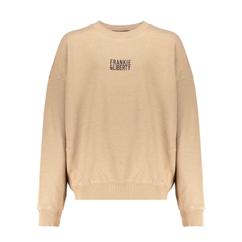 Frankie & Liberty Meisjes sweat shirt - Paris - Toffee Sand Frankie & Liberty Meisjes sweat shirt - Paris - Toffee SandMateriaal