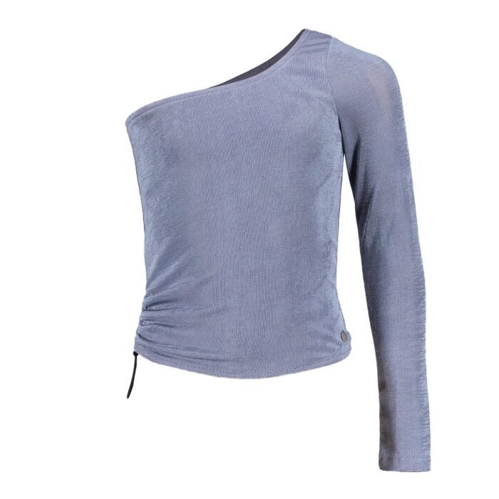 Frankie & Liberty Meisjes top - Margot - Dusty blauw Frankie & Liberty Meisjes top - Margot - Dusty blauwMateriaal 95% POLYESTER 5% SPANDEX