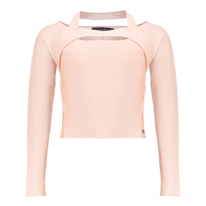 Frankie & Liberty Meisjes top - Mia - Fresh abrikoos Frankie & Liberty Meisjes top - Mia - Fresh abrikoosMateriaal