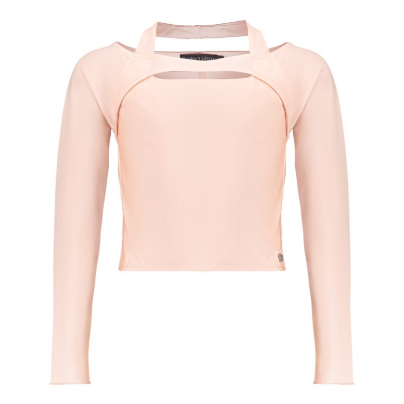 Frankie & Liberty Meisjes top - Mia - Fresh abrikoos Frankie & Liberty Meisjes top - Mia - Fresh abrikoosMateriaal