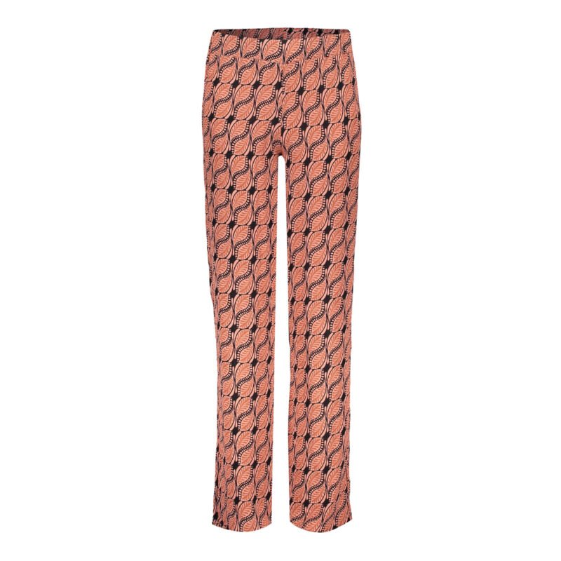 Geisha Meisjes broek AOP - licht terra/zwart Geisha Meisjes broek AOP - licht terra/zwart100% viscose