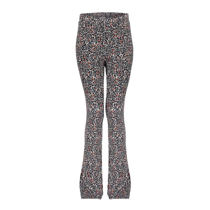 Geisha Meisjes flair broek AOP - Koraal / Zwart Geisha Meisjes flair broek AOP - Koraal / Zwart95% viscose/ 5% elastane