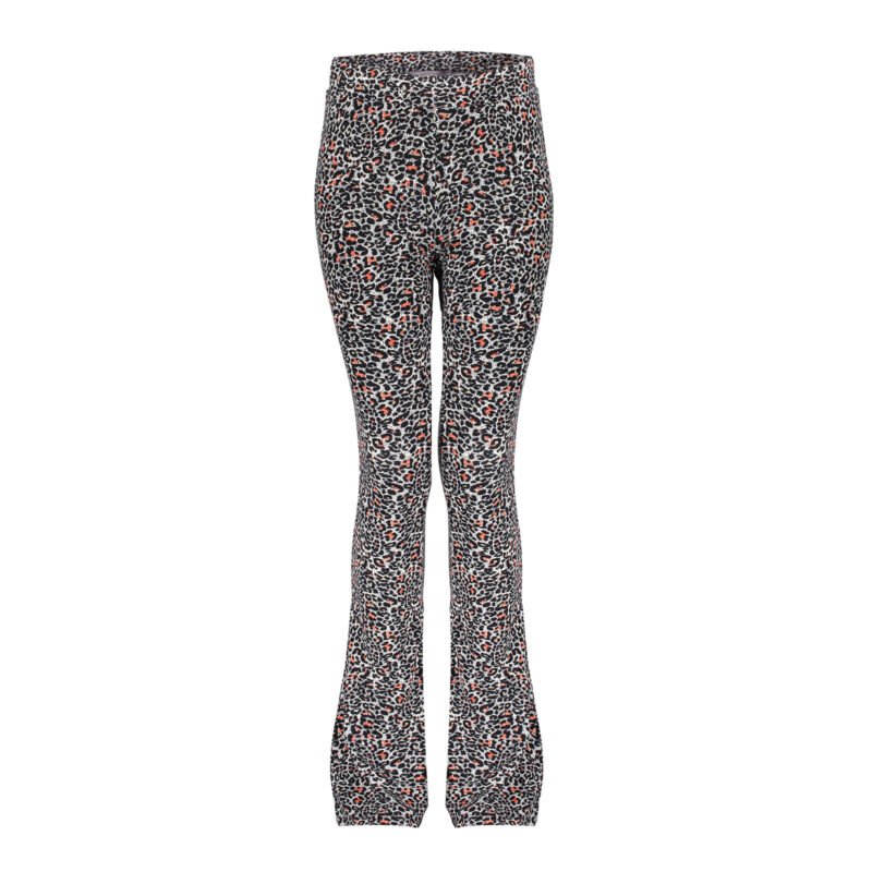 Geisha Meisjes flair broek AOP - Koraal / Zwart Geisha Meisjes flair broek AOP - Koraal / Zwart95% viscose/ 5% elastane
