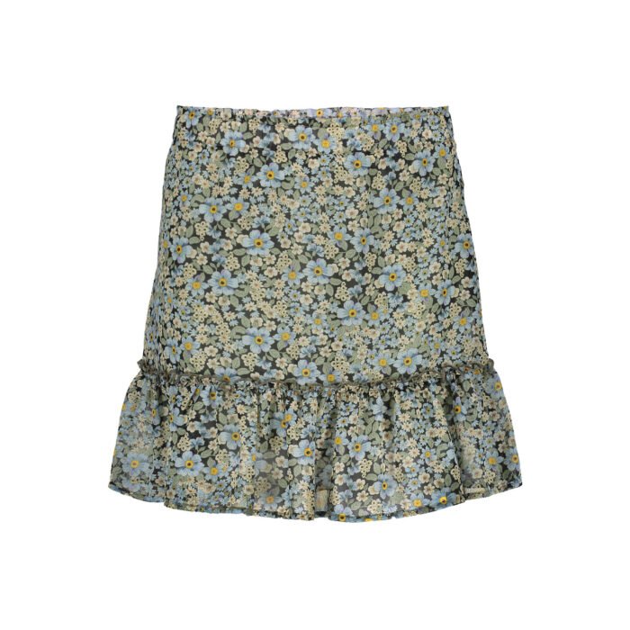 Geisha Meisjes rok - Blauw bloemen Geisha Meisjes rok - Blauw bloemen100% viscose