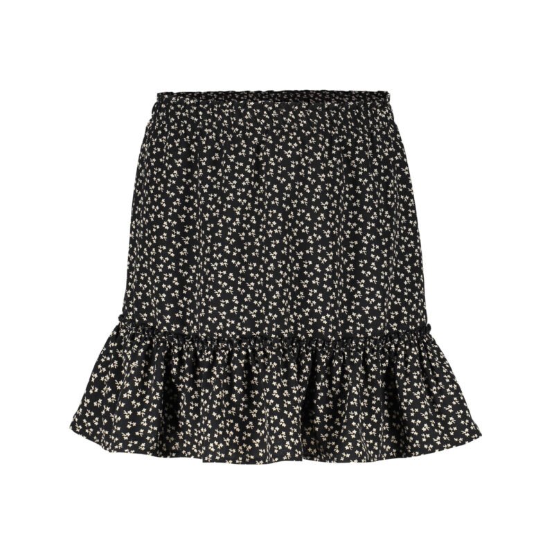 Geisha Meisjes rok - Bloem - Zwart / Zand Geisha Meisjes rok - Bloem - Zwart / Zand 100% polyester