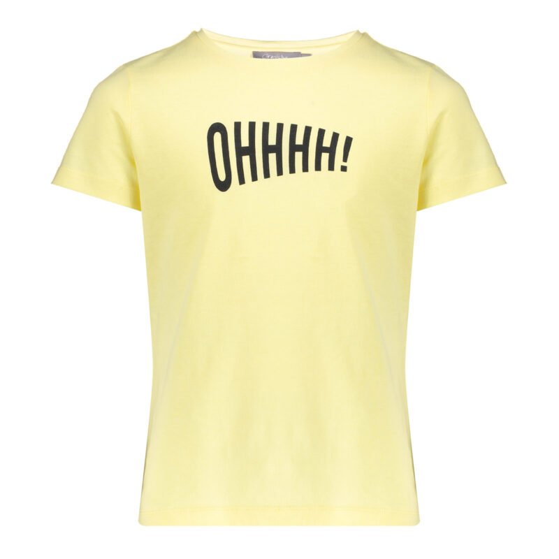 Geisha Meisjes t-shirt 'ohhhh!' - Geel Geisha Meisjes t-shirt 'ohhhh!' - Geel100% cotton