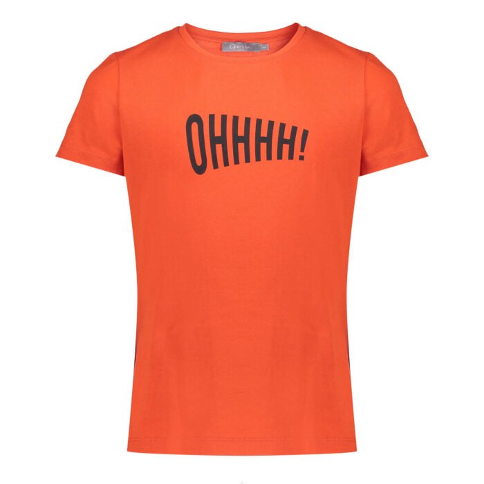 Geisha Meisjes t-shirt 'ohhhh!' - Koraal Geisha Meisjes t-shirt 'ohhhh!' - Koraal100% cotton