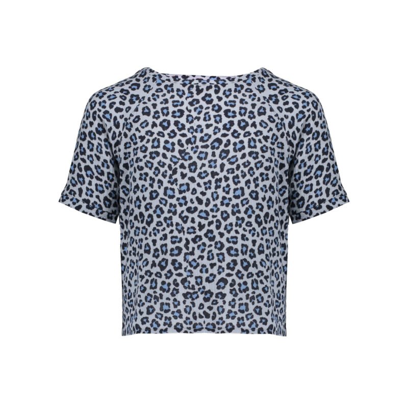 Geisha Meisjes top - Blauw / Zwart Geisha Meisjes top - Blauw / Zwart100% cotton