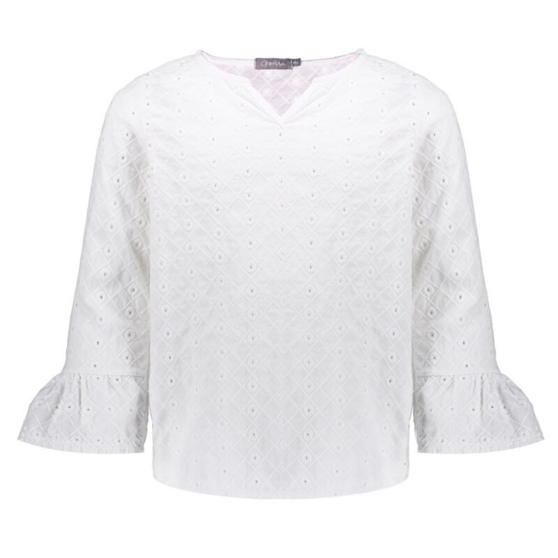 Geisha Meisjes top - Wit Geisha Meisjes top - Wit100% cotton