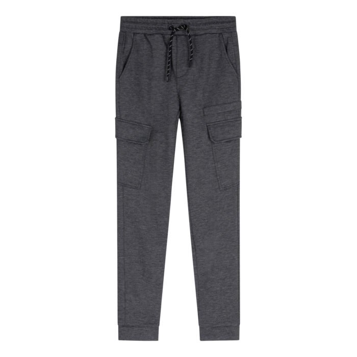 Indian Blue Jeans Jongens cargo broek twill stretch - Antraciet Indian Blue Jeans Jongens cargo broek twill stretch - AntracietMateriaal 68% Polyester/ 27% Viscose/ 5% Elastane
