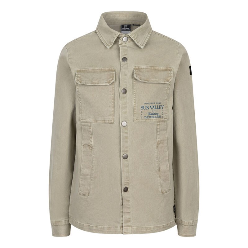 Indian Blue Jeans Jongens shirt sun valley - Licht zand Indian Blue Jeans Jongens shirt sun valley - Licht zandMateriaal 98% Cotton/2% Elastane