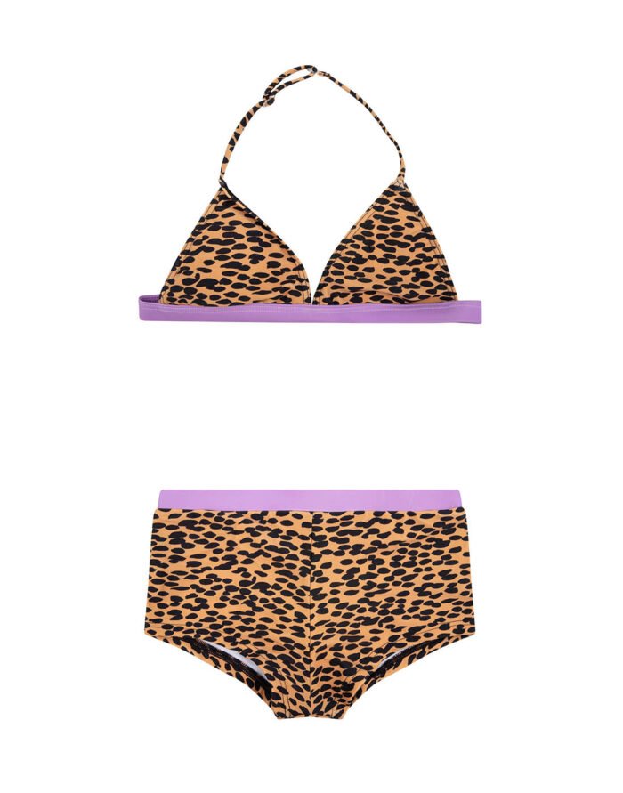 Indian Blue Jeans Meisjes bikini panther - Tan zand Indian Blue Jeans Meisjes bikini panther - Tan zand80% Nylon/20% Elastane