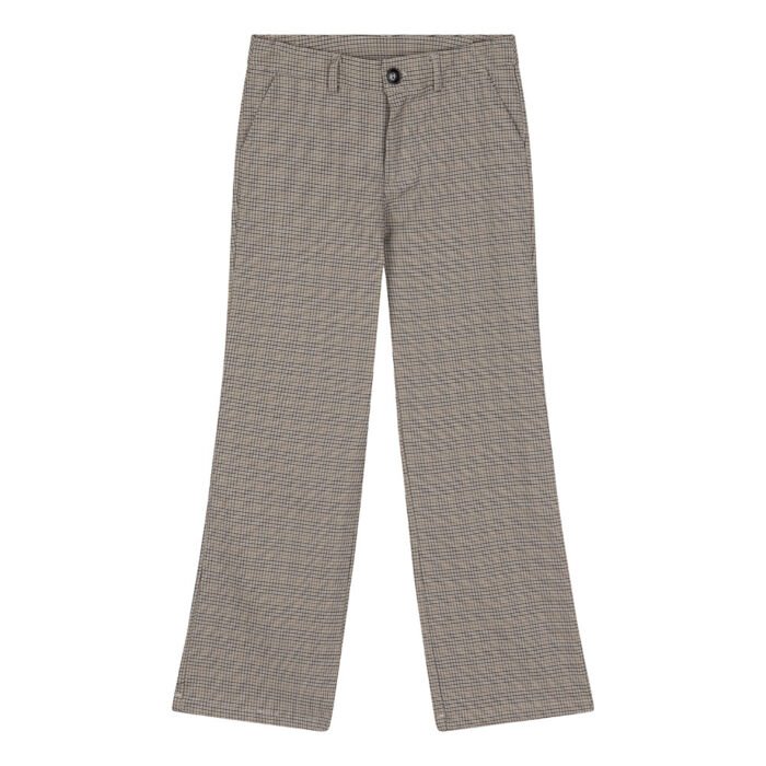 Indian Blue Jeans Meisjes broek wide fit geruit - Frosted kit Indian Blue Jeans Meisjes broek wide fit geruit - Frosted kit81% Polyester/17% Viscose/2% Elastane