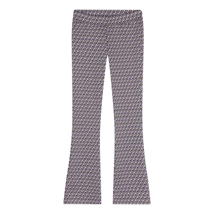 Indian Blue Jeans Meisjes flair broek Fancy Diamond - Paars Indian Blue Jeans Meisjes flair broek Fancy Diamond - PaarsMateriaal 67% Polyester/29% Viscose/4% Elastane