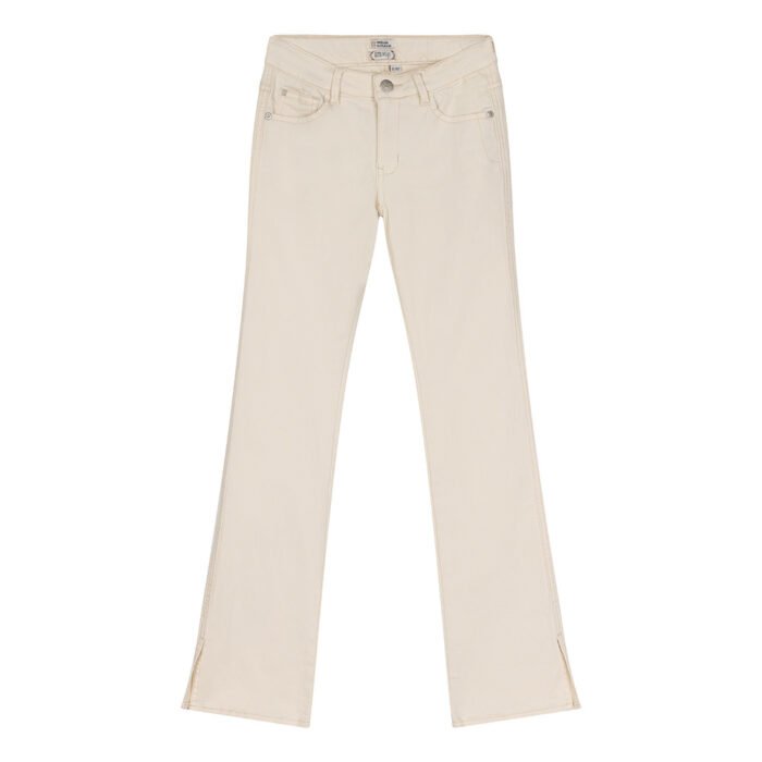 Indian Blue Jeans Meisjes jeans broek Lexi bootcut fit - Off wit Indian Blue Jeans Meisjes jeans broek Lexi bootcut fit - Off wit97% Cotton/3% Elastane