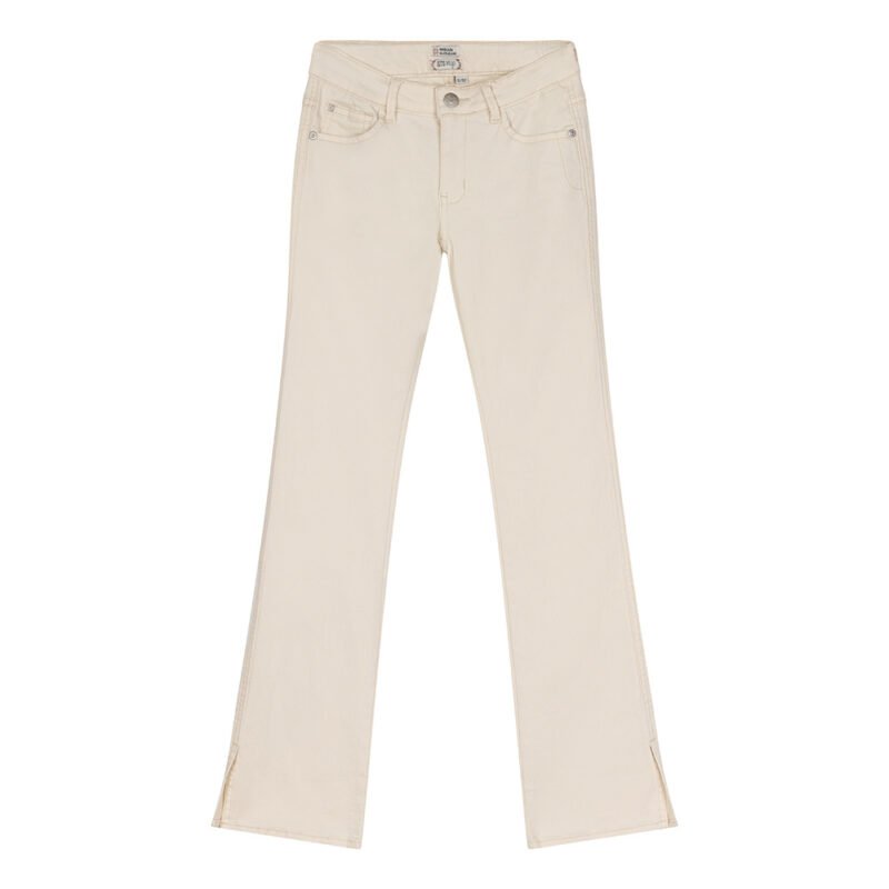 Indian Blue Jeans Meisjes jeans broek Lexi bootcut fit - Off wit Indian Blue Jeans Meisjes jeans broek Lexi bootcut fit - Off wit97% Cotton/3% Elastane