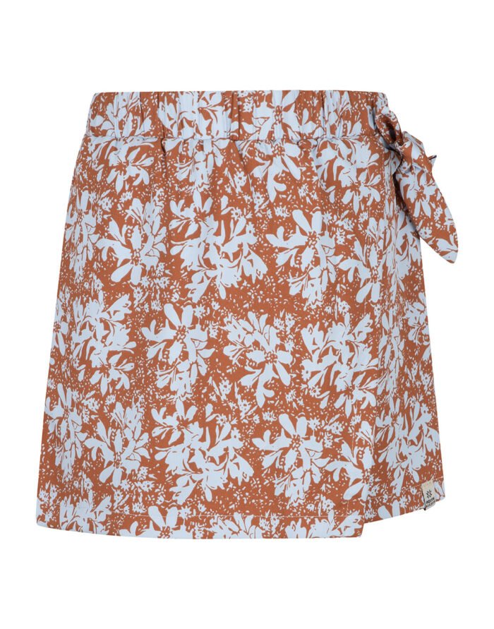 Indian Blue Jeans Meisjes short bloemen - Amber bruin Indian Blue Jeans Meisjes short bloemen - Amber bruin100% Polyester