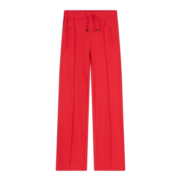 Indian Blue Jeans Meisjes sport broek wide fit - Poppy rood Indian Blue Jeans Meisjes sport broek wide fit - Poppy roodMateriaal 67% Viscose 28% Cotton 5% Elastane