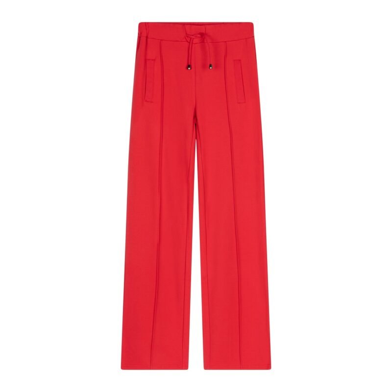 Indian Blue Jeans Meisjes sport broek wide fit - Poppy rood Indian Blue Jeans Meisjes sport broek wide fit - Poppy roodMateriaal 67% Viscose 28% Cotton 5% Elastane