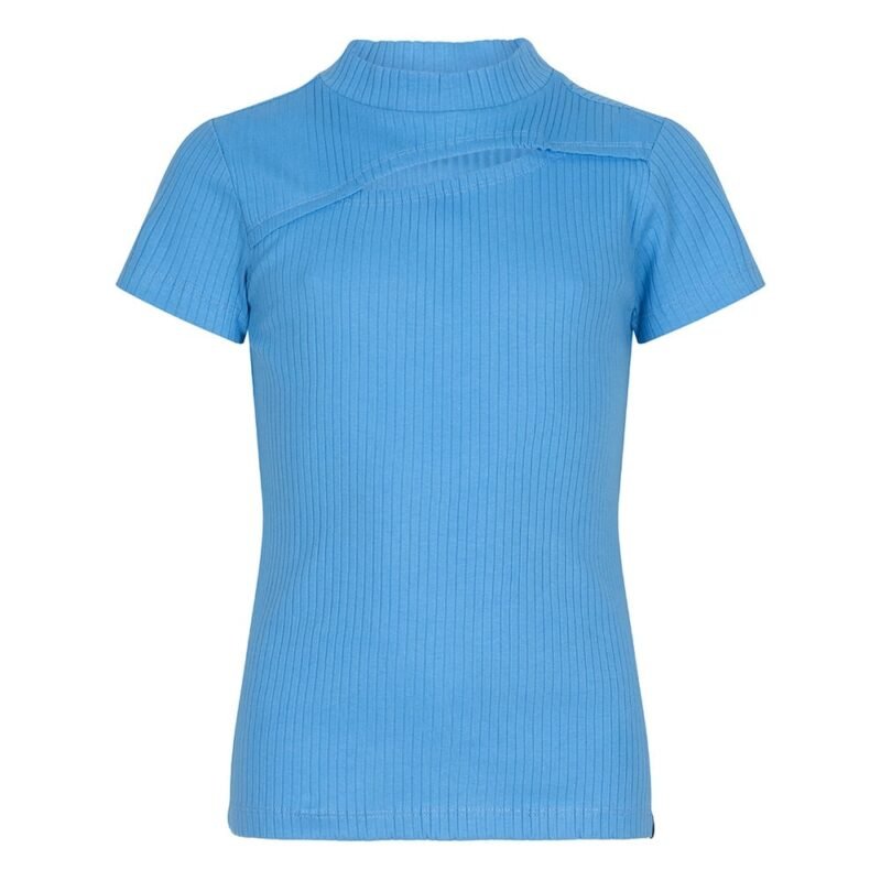 Indian Blue Jeans Meisjes t-shirt - River blauw Indian Blue Jeans Meisjes t-shirt - River blauwMateriaal 95% Cotton/5% Elastane