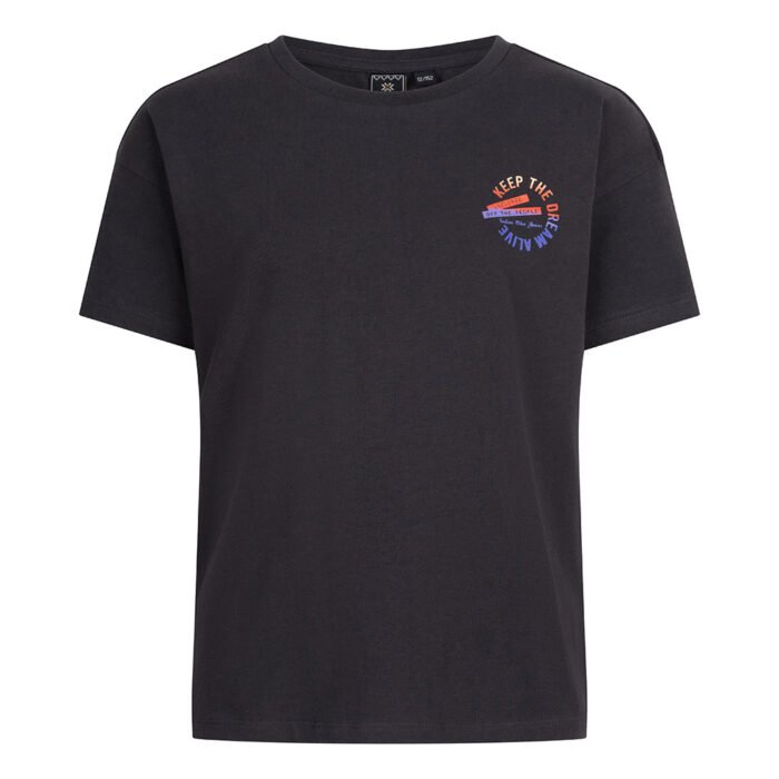 Indian Blue Jeans Meisjes t-shirt festival oversized - Phantom blauw Indian Blue Jeans Meisjes t-shirt festival oversized - Phantom blauwMateriaal 95% Cotton/5% Elastane