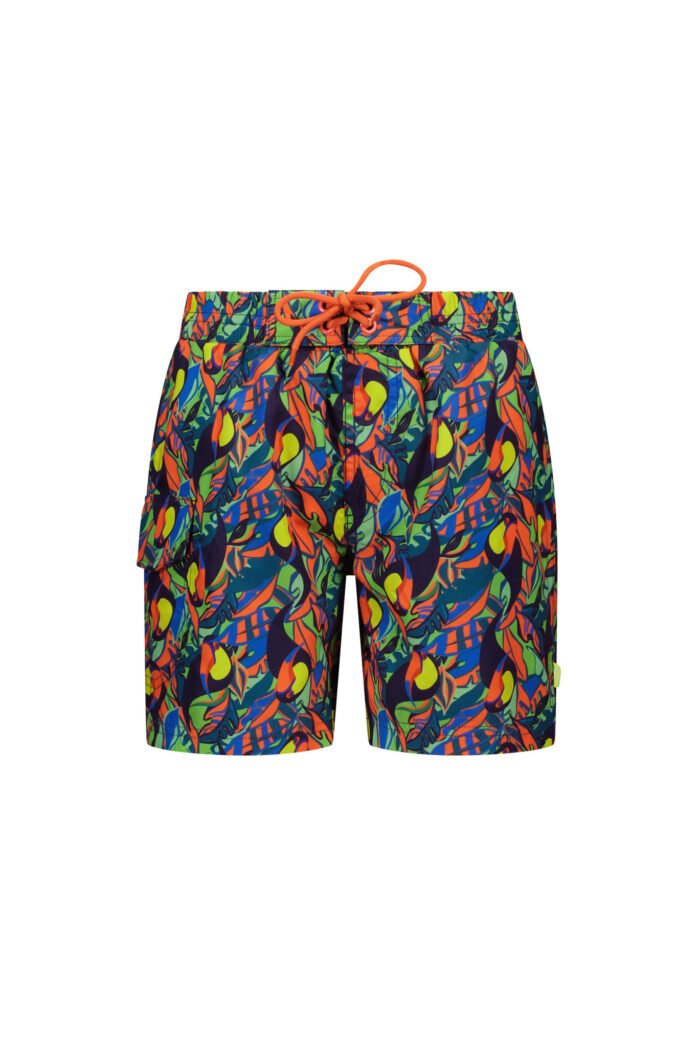 Just Beach Jongens zwembroek AOP - Jungle vogels Just Beach Jongens zwembroek AOP - Jungle vogels100% RPA