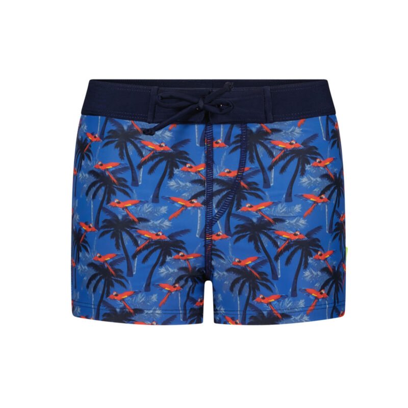 Just Beach Jongens zwembroek - Nevada - Parrot palm Just Beach Jongens zwembroek - Nevada - Parrot palmMateriaal swimwear 80% RPE