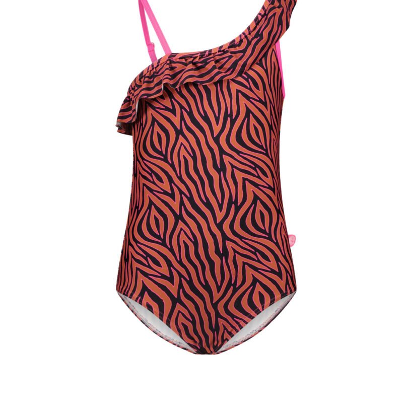 Just Beach Meisjes badpak - Caramel zebra Just Beach Meisjes badpak - Caramel zebraswimwear 80% polyamide 20% ela