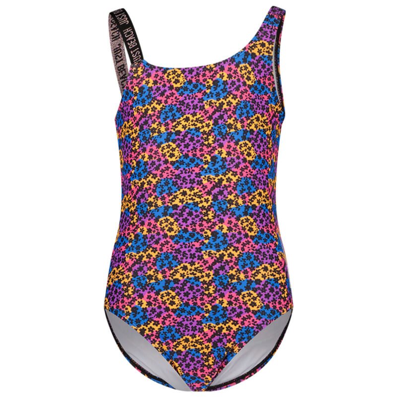 Just Beach Meisjes badpak Sunrise - Colourful bloemen Just Beach Meisjes badpak Sunrise - Colourful bloemenMateriaal swimwear 80% RPE