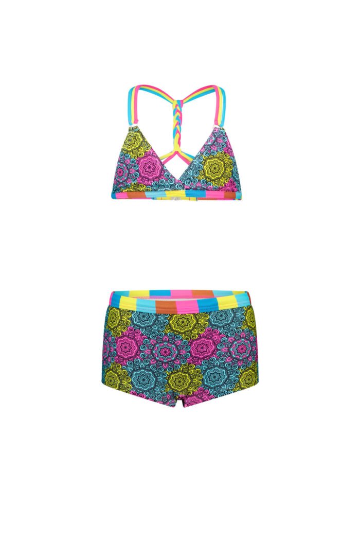 Just Beach Meisjes bikini - Boho mandala Just Beach Meisjes bikini - Boho mandalaswimwear 80% polyamide 20% ela
