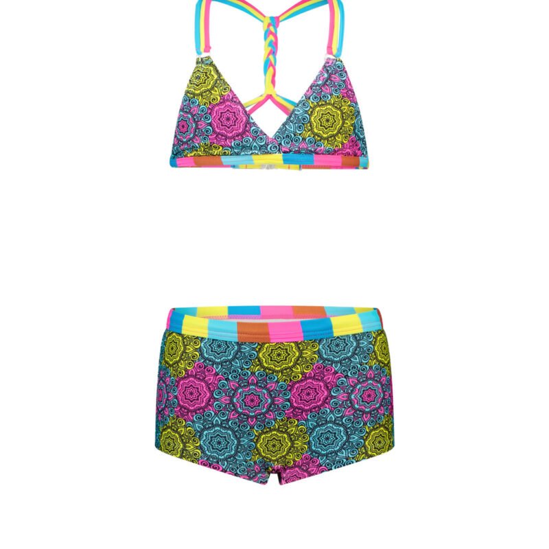 Just Beach Meisjes bikini - Boho mandala Just Beach Meisjes bikini - Boho mandalaswimwear 80% polyamide 20% ela