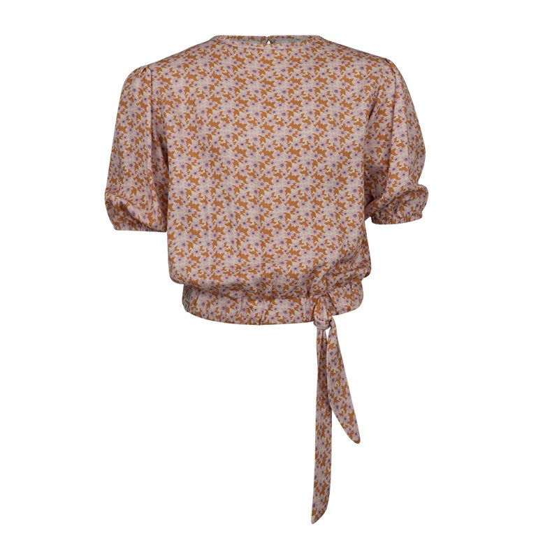 KIEstone Meisjes blouse - Amber - bloemen KIEstone Meisjes blouse - Amber - bloemenMateriaal 100% viscose