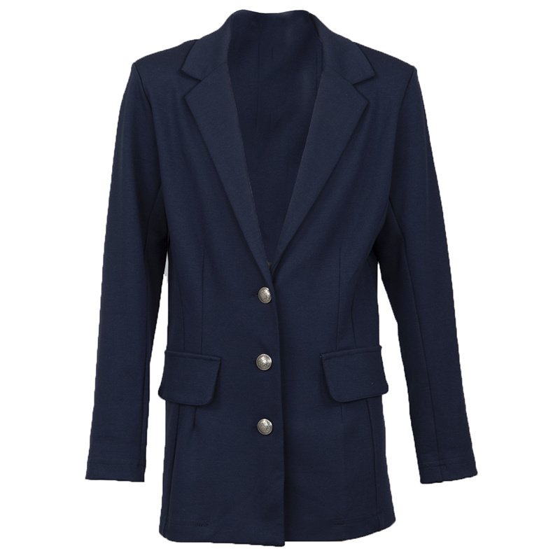 KIEstone Meisjes colbert - Coco - donker blauw KIEstone Meisjes colbert - Coco - donker blauwMateriaal 65% viscose