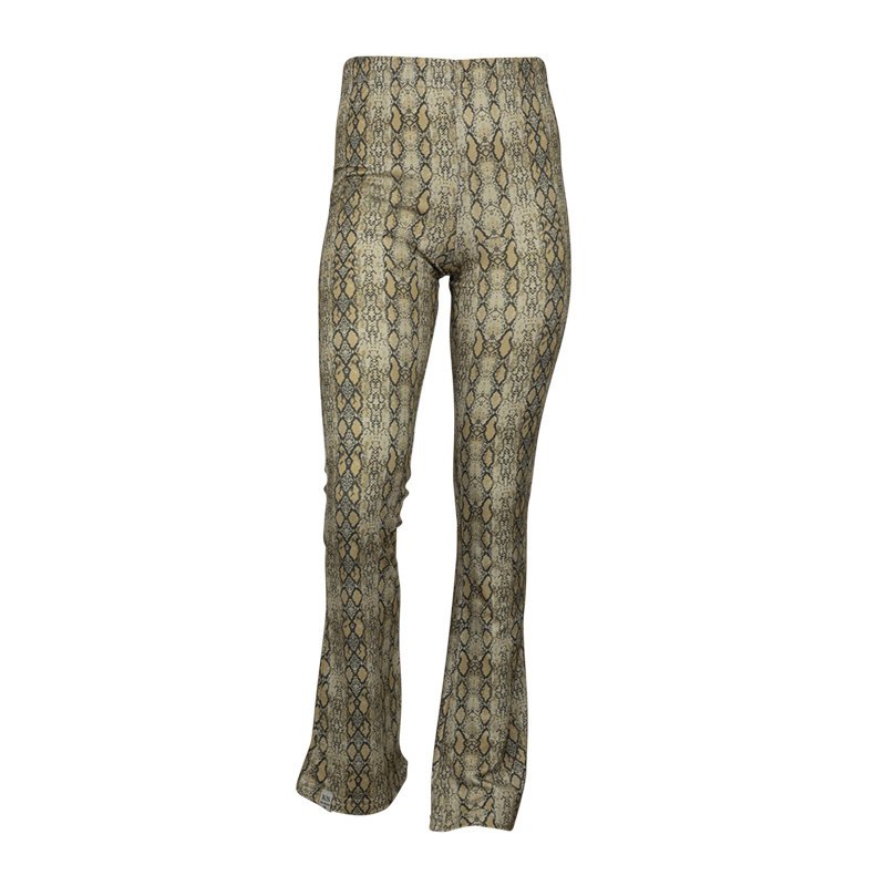 KIEstone Meisjes flair broek - Flair - snake KIEstone Meisjes flair broek - Flair - snakeMateriaal 95% katoen