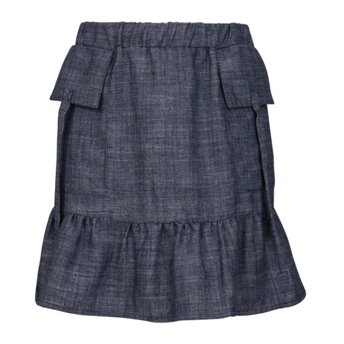 KIEstone Meisjes rok - Crush - donker blauw KIEstone Meisjes rok - Crush - donker blauwMateriaal 45% viscose