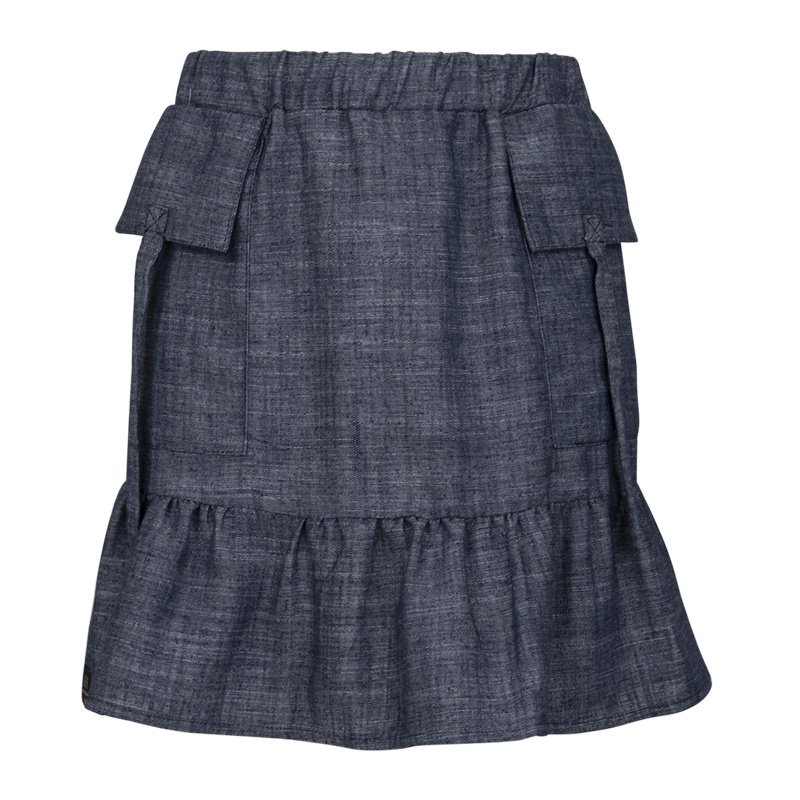 KIEstone Meisjes rok - Crush - donker blauw KIEstone Meisjes rok - Crush - donker blauwMateriaal 45% viscose