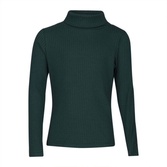 KIEstone Meisjes sweater - Bon - Groen KIEstone Meisjes sweater - Bon - GroenMateriaal 47%MO 47%PE 6%EA