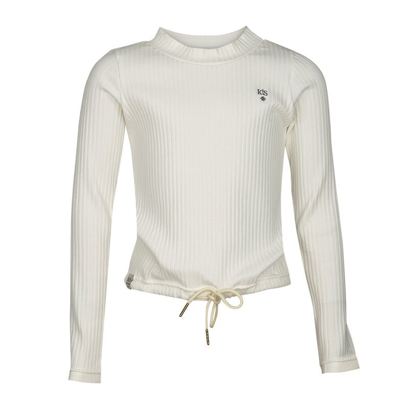 KIEstone Meisjes top - Dora - Off wit KIEstone Meisjes top - Dora - Off witMateriaal 47%MO 47%PE 6%EA