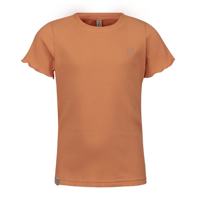 KIEstone Meisjes top - Olivia - oranje KIEstone Meisjes top - Olivia - oranjeMateriaal 47% MO