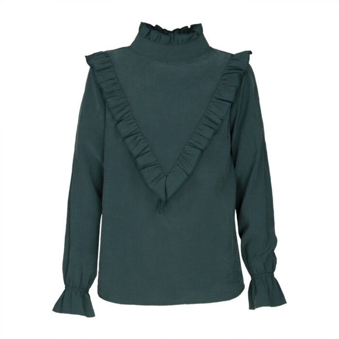 KIEstone Meisjes top - Spoty - Groen KIEstone Meisjes top - Spoty - GroenMateriaal 90%VI10%PL