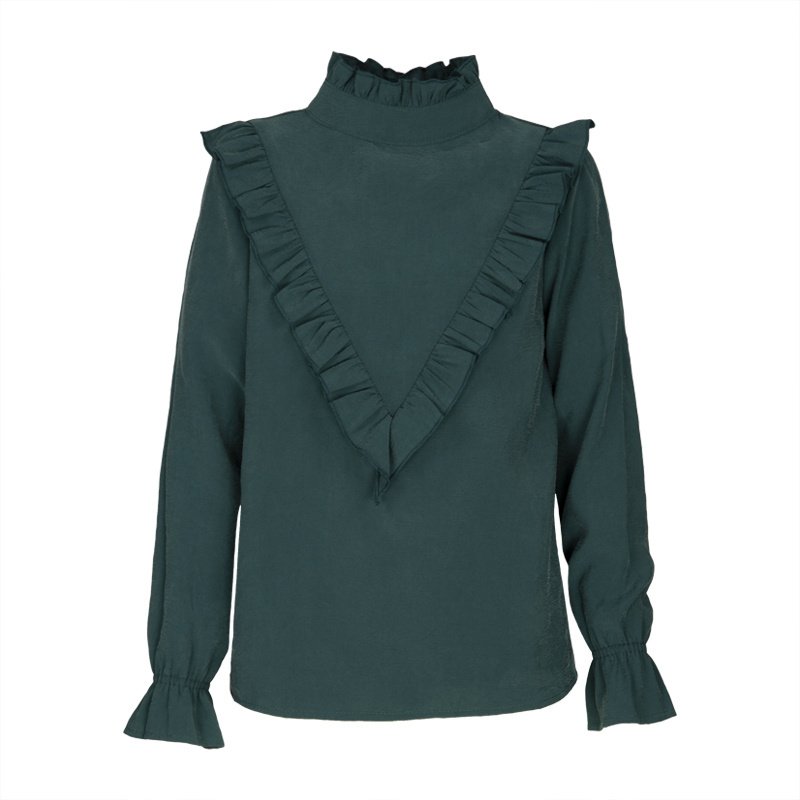 KIEstone Meisjes top - Spoty - Groen KIEstone Meisjes top - Spoty - GroenMateriaal 90%VI10%PL
