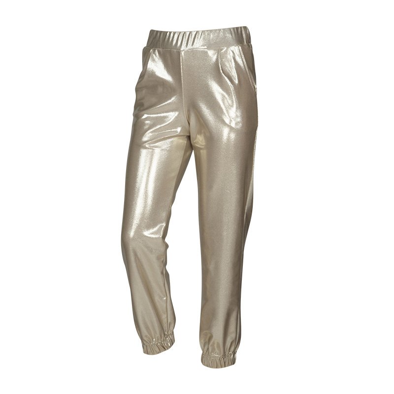 KIEstone Zomer broek meisjes - shiny goud - Sammy KIEstone Zomer broek meisjes - shiny goud - SammyMateriaal 80% polyester