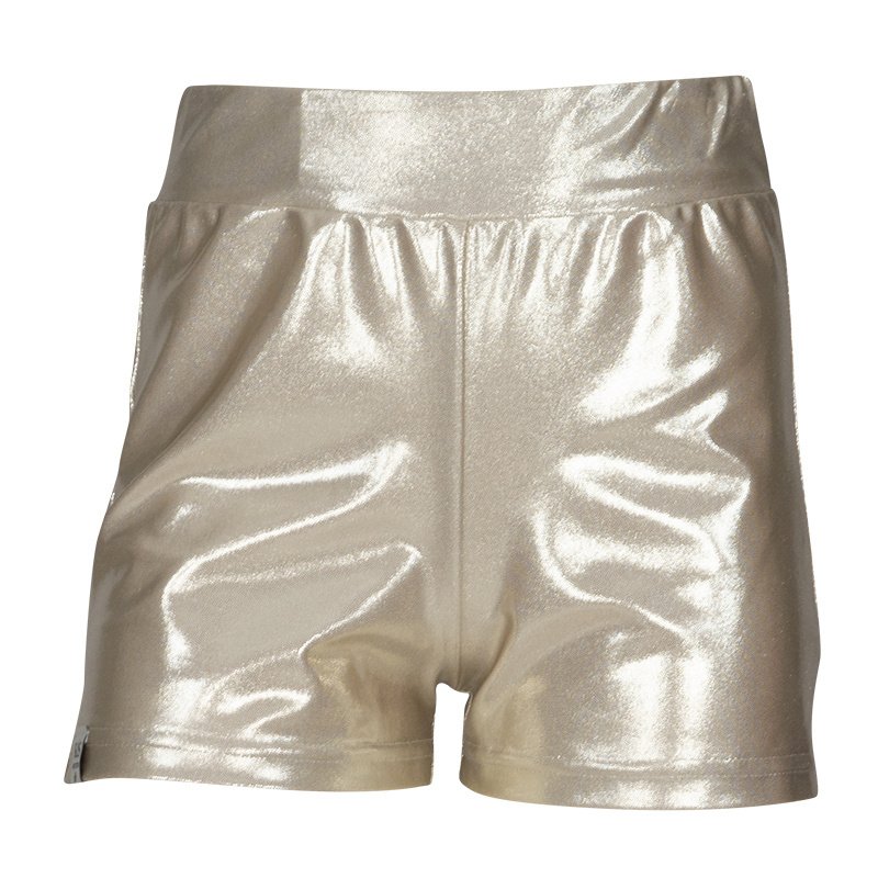 KIEstone Zomer short meisjes - shiny goud - Amalia KIEstone Zomer short meisjes - shiny goud - AmaliaMateriaal 80% polyester